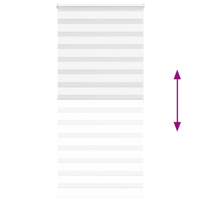 Tenda a Rullo Zebra Larghezza Tessuto 100,9 cm Poliestere