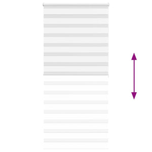 Tenda a Rullo Zebra Larghezza Tessuto 110,9 cm Poliestere 4014784