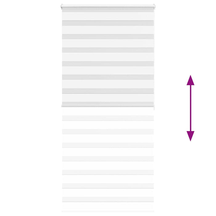 Tenda a Rullo Zebra Larghezza Tessuto 110,9 cm Poliestere 4014784