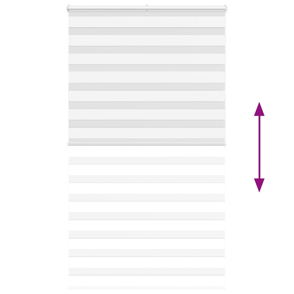 Tenda a Rullo Zebra Larghezza Tessuto 120,9 cm Poliestere 4014786