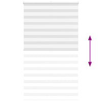 Tenda a Rullo Zebra Larghezza Tessuto 120,9 cm Poliestere 4014786