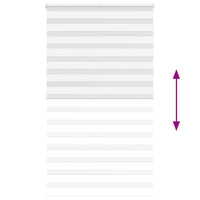 Tenda a Rullo Zebra Larghezza Tessuto 125,9 cm Poliestere 4014787