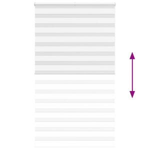 Tenda a Rullo Zebra Larghezza Tessuto 125,9 cm Poliestere 4014787