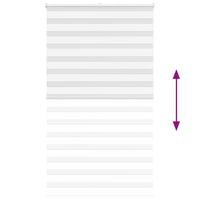 Tenda a Rullo Zebra Larghezza Tessuto 130,9 cm Poliestere 4014788