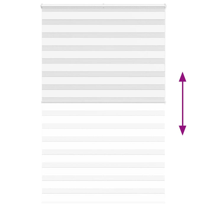 Tenda a Rullo Zebra Larghezza Tessuto 135,9 cm Poliestere 4014789