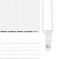 Tenda a Rullo Zebra Larghezza Tessuto 135,9 cm Poliestere