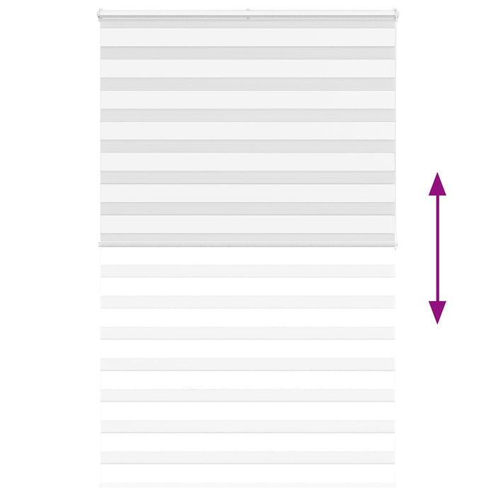 Tenda a Rullo Zebra Larghezza Tessuto 145,9 cm Poliestere 4014791