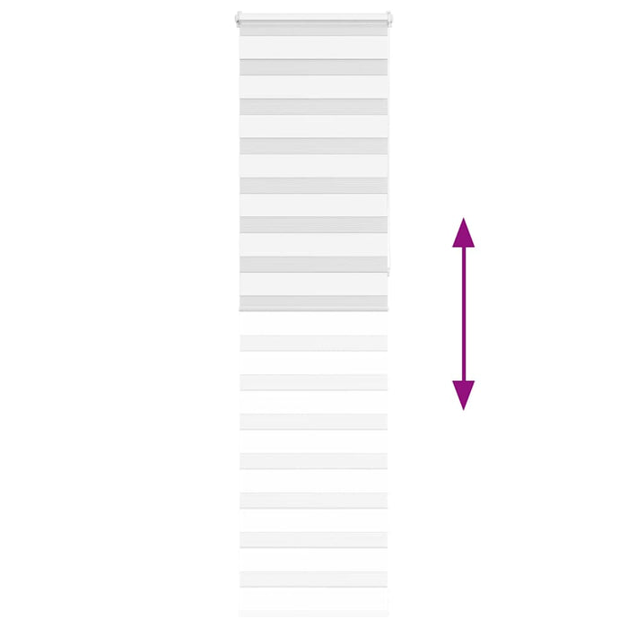 Tenda a Rullo Zebra Larghezza Tessuto 60,9 cm Poliestere 4014800