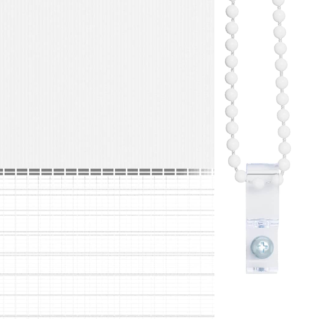 Tenda a Rullo Zebra Larghezza Tessuto 125,9 cm Poliestere 4014813