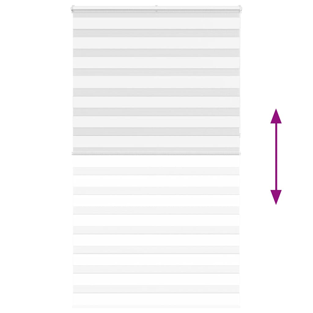 Tenda a Rullo Zebra Larghezza Tessuto 130,9 cm Poliestere 4014814