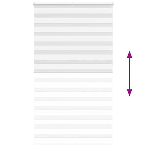 Tenda a Rullo Zebra Larghezza Tessuto 130,9 cm Poliestere 4014814