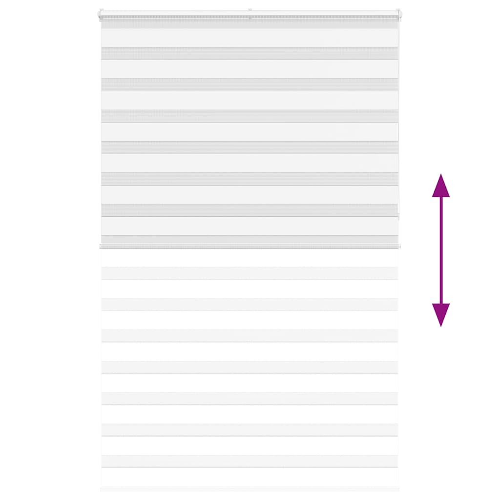 Tenda a Rullo Zebra Larghezza Tessuto 140,9 cm Poliestere 4014816