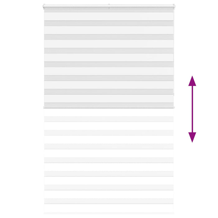 Tenda a Rullo Zebra Larghezza Tessuto 140,9 cm Poliestere 4014816