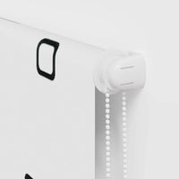 vidaXL Tenda a Rullo Doccia 80x240 cm Larghezza Tessuto 76 cm