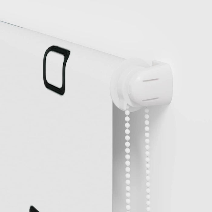 vidaXL Tenda a Rullo Doccia 80x240 cm Larghezza Tessuto 76 cm