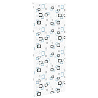 vidaXL Tenda a Rullo Doccia 90x240 cm Larghezza Tessuto 86 cm