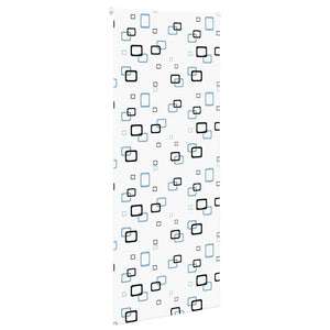 vidaXL Tenda a Rullo Doccia 90x240 cm Larghezza Tessuto 86 cm