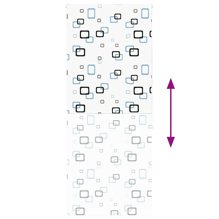 Tenda a Rullo Doccia 90x240 cm Larghezza Tessuto 86 cm 4014824