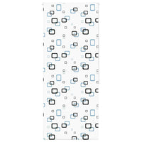 Tenda a Rullo Doccia 100x240 cm Larghezza Tessuto 96 cm