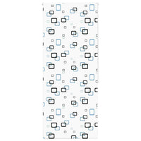 Tenda a Rullo Doccia 110x240 cm Larghezza Tessuto 106 cm