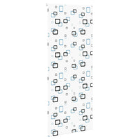 Tenda a Rullo Doccia 110x240 cm Larghezza Tessuto 106 cm 4014826