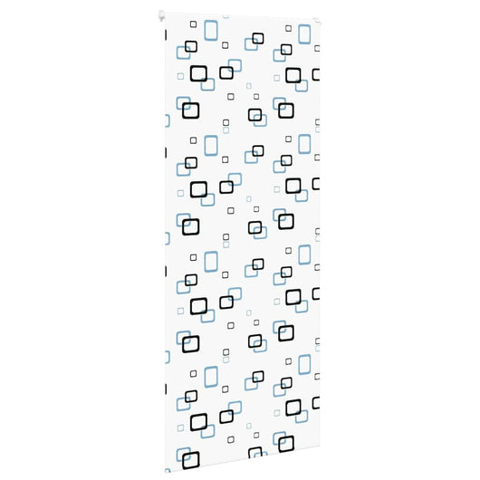 Tenda a Rullo Doccia 110x240 cm Larghezza Tessuto 106 cm 4014826