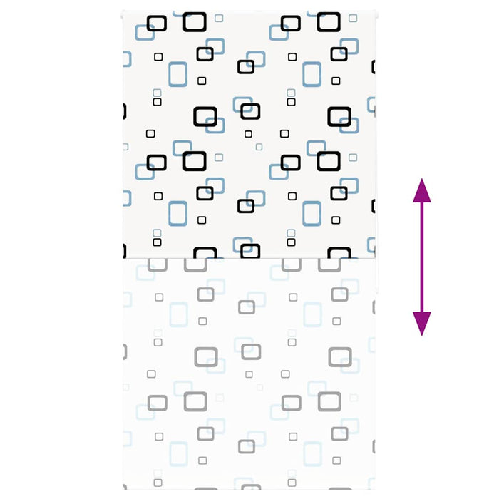 Tenda a Rullo Doccia 120x240 cm Larghezza Tessuto 116 cm 4014827