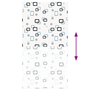 Tenda a Rullo Doccia 130x240 cm Larghezza Tessuto 126 cm 4014828