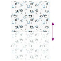 Tenda a Rullo Doccia 150x240 cm Larghezza Tessuto 146 cm 4014830