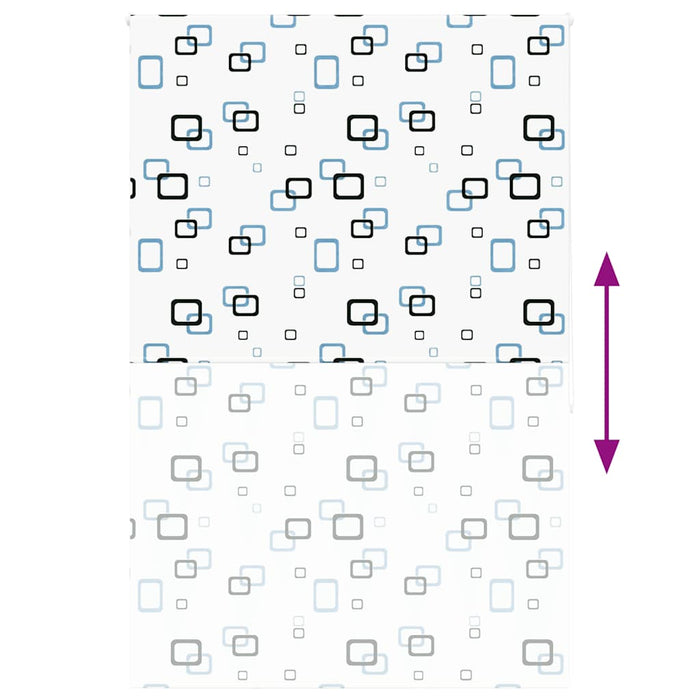 Tenda a Rullo Doccia 150x240 cm Larghezza Tessuto 146 cm