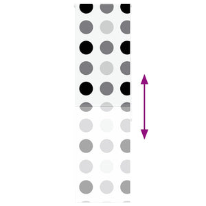 Tenda a Rullo Doccia 70x240 cm Larghezza Tessuto 66 cm 4014833