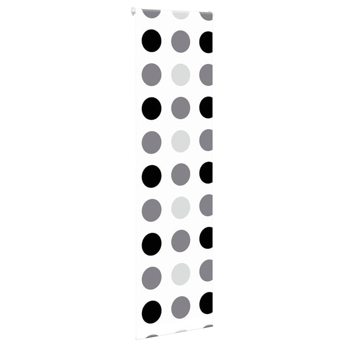 vidaXL Tenda a Rullo Doccia 80x240 cm Larghezza Tessuto 76 cm