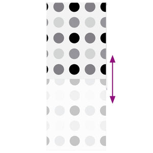 Tenda a Rullo Doccia 100x240 cm Larghezza Tessuto 96 cm 4014836