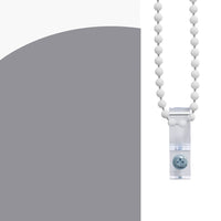 vidaXL Tenda a Rullo Doccia 100x240 cm Larghezza Tessuto 96 cm