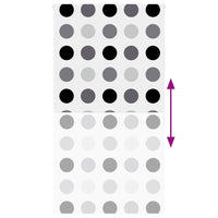 Tenda a Rullo Doccia 130x240 cm Larghezza Tessuto 126 cm 4014839