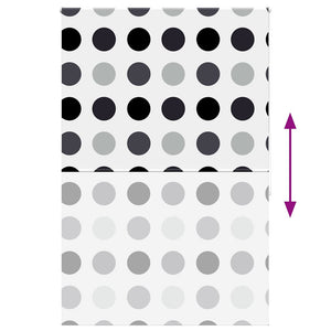 vidaXL Tenda a Rullo Doccia 150x240 cm Larghezza Tessuto 146 cm