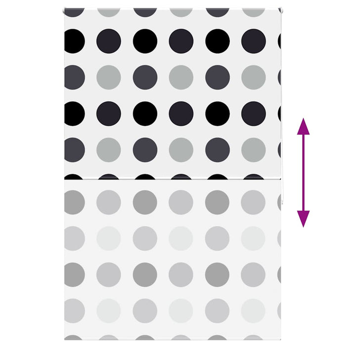 vidaXL Tenda a Rullo Doccia 150x240 cm Larghezza Tessuto 146 cm