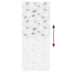 Tenda a Rullo Doccia 90x240 cm Larghezza Tessuto 86 cm 4014857