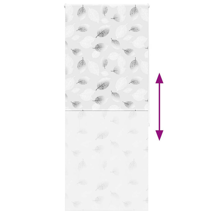 vidaXL Tenda a Rullo Doccia 90x240 cm Larghezza Tessuto 86 cm