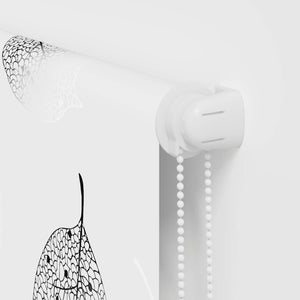 vidaXL Tenda a Rullo Doccia 90x240 cm Larghezza Tessuto 86 cm