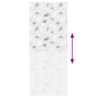 Tenda a Rullo Doccia 100x240 cm Larghezza Tessuto 96 cm