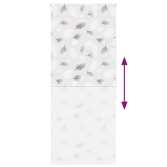 Tenda a Rullo Doccia 110x240 cm Larghezza Tessuto 106 cm 4014859