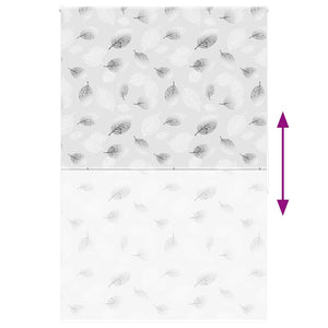 vidaXL Tenda a Rullo Doccia 150x240 cm Larghezza Tessuto 146 cm