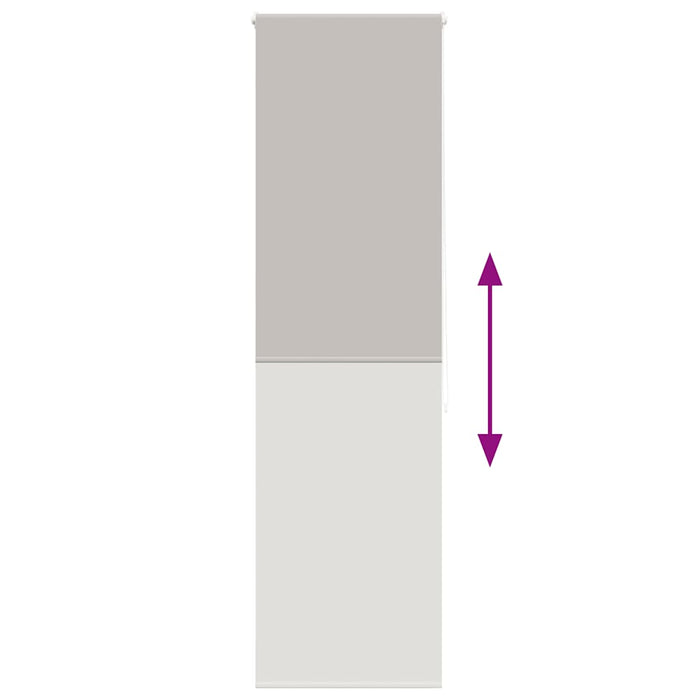 Tenda a Rullo Doccia 60x240 cm Larghezza Tessuto 56 cm 4014865