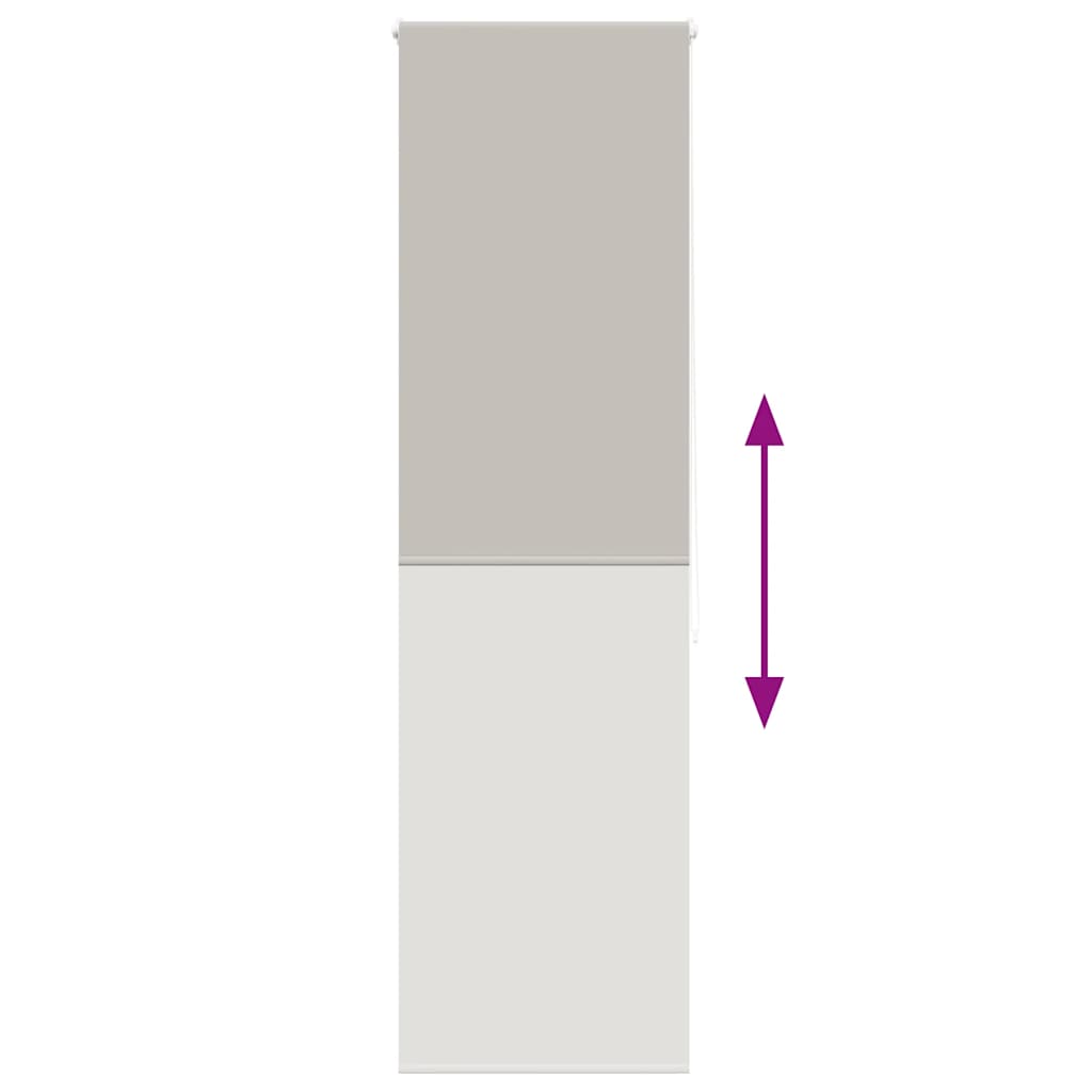 Tenda a Rullo Doccia 80x240 cm Larghezza Tessuto 76 cm