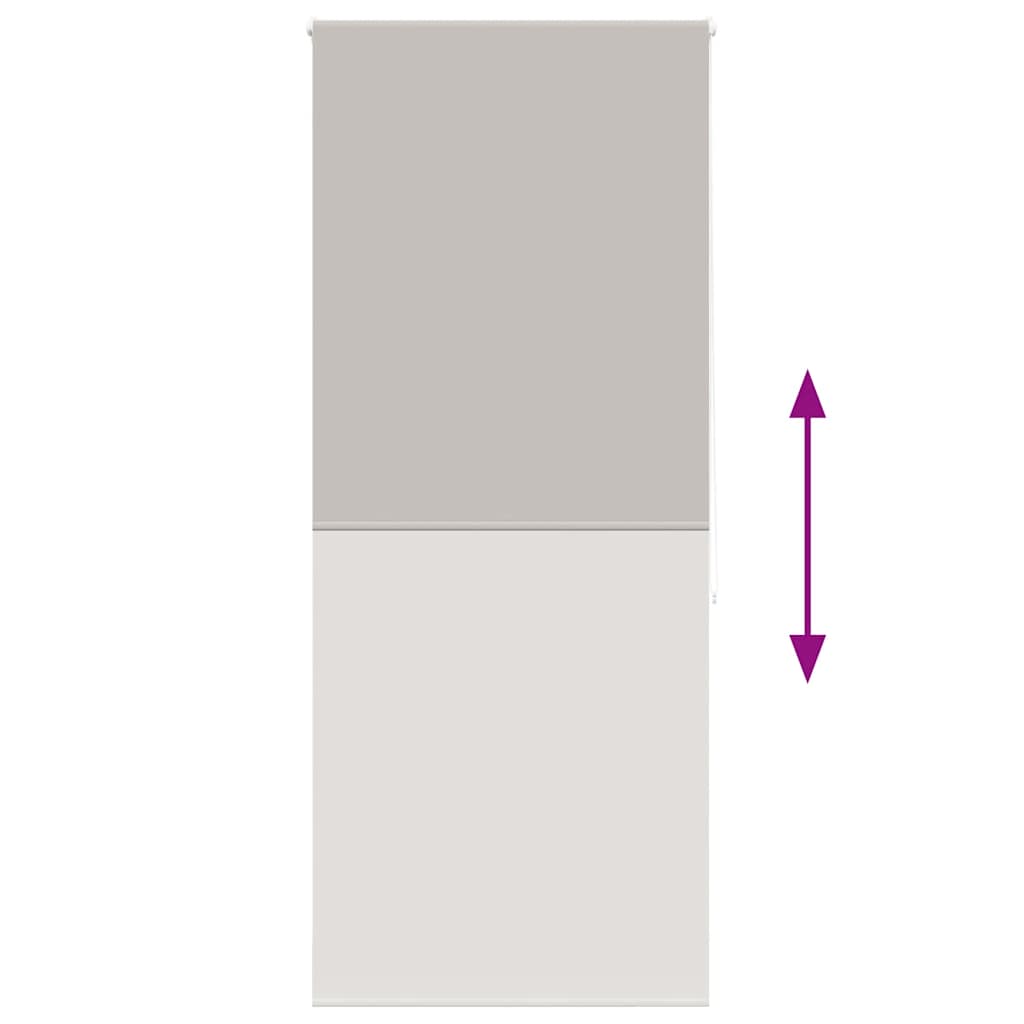 vidaXL Tenda a Rullo Doccia 90x240 cm Larghezza Tessuto 86 cm