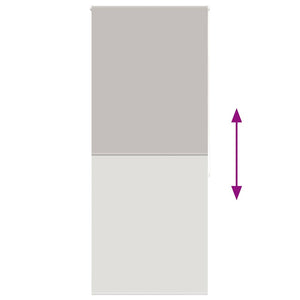 vidaXL Tenda a Rullo Doccia 100x240 cm Larghezza Tessuto 96 cm