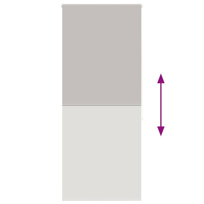 Tenda a Rullo Doccia 110x240 cm Larghezza Tessuto 106 cm 4014870