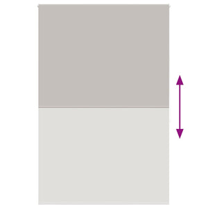 vidaXL Tenda a Rullo Doccia 150x240 cm Larghezza Tessuto 146 cm