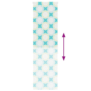 Tenda a Rullo Doccia 60x240 cm Larghezza Tessuto 56 cm 4014876